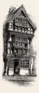 Old House at Stratford, UK, U.K., Britain, British, Europe, United Kingdom, Great Britain,