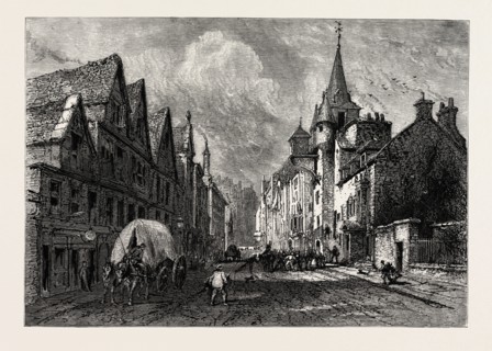 The Canongate Tolbooth, Edinburgh and the South Lowlands, Scotland, Great Britain, UK, U.K.,