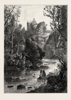 Hawthornden, Edinburgh and the South Lowlands, Scotland, Great Britain, UK, U.K., Britain, British,