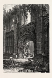 GLASTONBURY ABBEY, UK, U.K., Britain, British, Europe, United Kingdom, Great Britain, European,