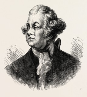 LORD NORTH, 1870s engraving
