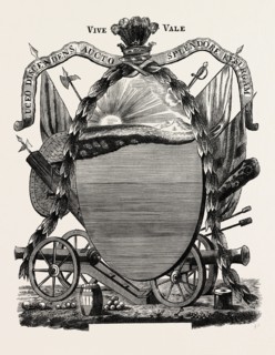 FACSIMILE OF THE TICKET FOR THE MISCHIANZA, which was an elaborate fete given in honor of British