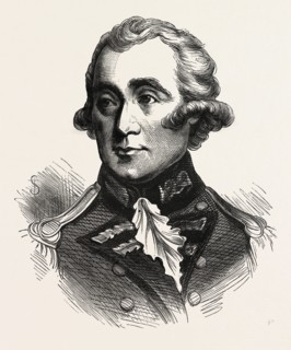 LORD RAWDON, AFTERWARDS MARQUIS OF HASTINGS, 1870s engraving