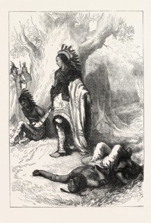 UNCAS AND MIANTONOMOH; Uncas was a sachem of the Mohegan who through his alliance with the English