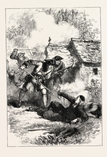 DEATH OF RASLES, sebastien rale, rasle, priest, jesuit, missionary to the abenakis, 1657-1724.