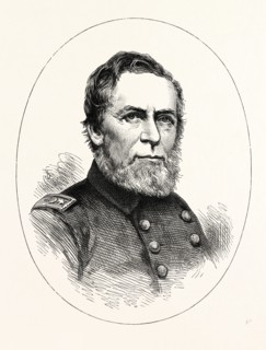 COMMODORE A.H. FOOTE, 1870s engraving