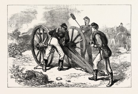 THE BATTLE OF CHANCELLORSVILLE, AMERICAN CIVIL WAR, UNITED STATES OF AMERICA, US, USA, 1870s