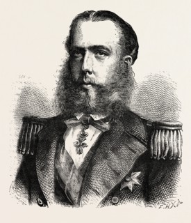 THE EMPEROR MAXIMILIAN, He was the only monarch of the Second Mexican Empire, MEXICO, 1870s
