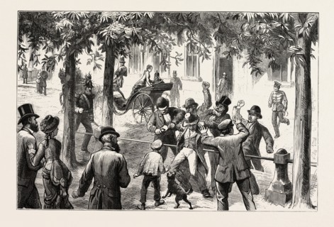 THE ATTEMPTED ASSASSINATION OF THE EMPEROR OF GERMANY â€î ARREST OF THE ASSASSIN, HODEL,