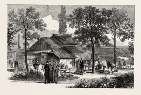 THE JAPANESE FARM ON THE TROCADERO, THE PARIS EXHIBITION, FRANCE