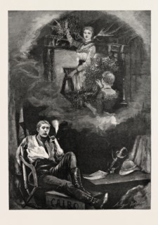 CHRISTMAS EVE ENGRAVING 1884