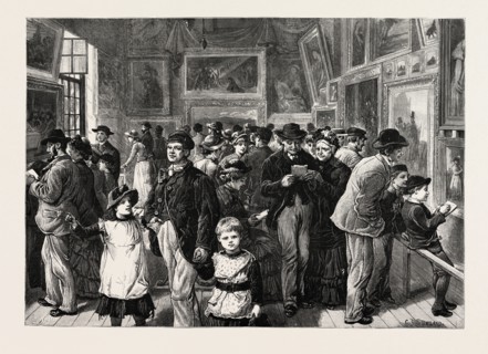 ART IN WHITECHAPEL LOAN EXHIBITION OF PICTURES IN ST. JUDE'S SCHOOL HOUSE, COMMERCIAL STREET,