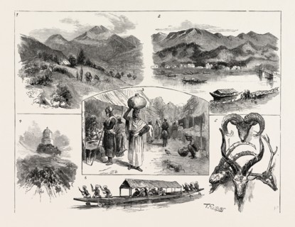 Duke and Duchess of Connaught in India, Rohra Valley in Summer. 2. Sopor, Himalayas in the