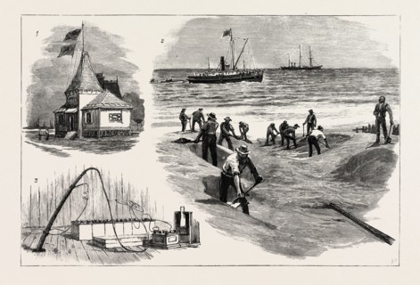 THE BENNET MACKAY CABLE, CONEY ISLAND, NEW YORK, I. The Station of the C.C.C. 2. Covering in the