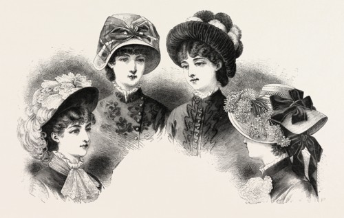 1882 FASHIONABLE HATS, FASHION