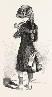 TRAVELLING COSTUME FOR GIRL OF SIX, 1882, FASHION