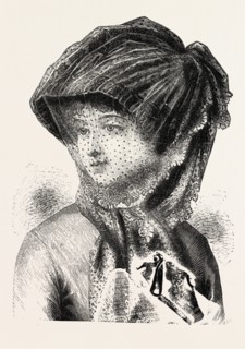 TRAVELLING HAT, FASHION, ENGRAVING 1882