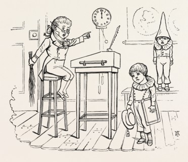 ADILLER, a dollar, a ten o'clock scholar, What makes you come so soon ? Nursery rhymes and nursery