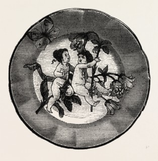 Majolica Painting, ENGRAVING 1882