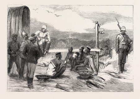 DOORNBERG, THE ZULU WAR, ENGRAVING 1879