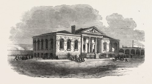 LAMBETH RAGGED SCHOOLS, LONDON, UK, 1851 engraving