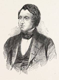 MR. ARTHUR ANDERSON, M.P. FOR ORKNEY AND SHETLAND, UK, 1851 engraving