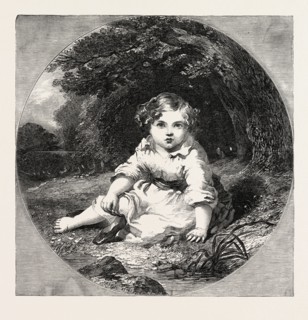 PORTRAIT OF MASTER W. INGRAM, PAINTED BY JAMES JOHN HILL,1811-1882, EXHIBITION OF THE SOCIETY OF