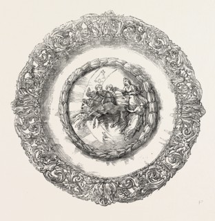 THE CROXTON PARK RACE PLATE, 1851 engraving