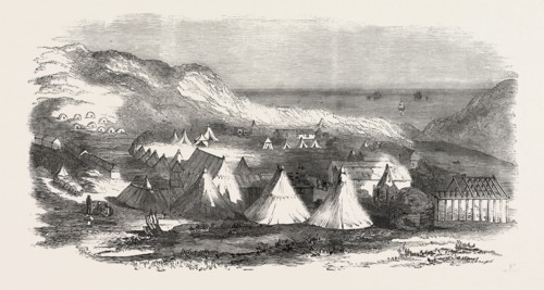WATERLOO BAY: GREAT FISH RIVER, KAFFRARIA, SOUTH AFRICA, 1851 engraving