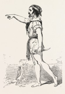 MASANIELLO, SIGNOR GAETANO PARDINI, WHO APPEARED IN LA MUTA DI PORTICI, AT HER MAJESTY'S THEATRE,