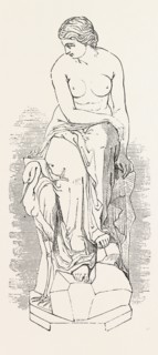 SOLITUDE ART UNION OF LONDON, UK, 1851 engraving