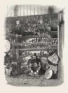 THE TUNIS COURT, CRYSTAL PALACE, THE GREAT EXHIBITION, HYDE PARK, LONDON, UK, 1851 engraving