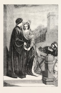 ORIGIN OF THE QUARREL OF THE GUELPHS AND GHIBELLINES, DESIGNED BY F.R. PICKERSGILL, A.R.A., FOR