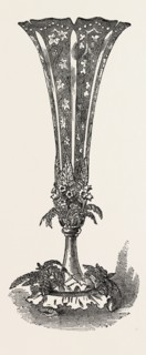 ICE VASE, BY MR. DODD, 1851 engraving