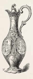 CLARET JUG, BY MR. DODD, 1851 engraving