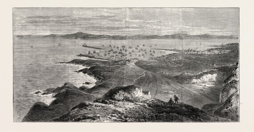 INAUGURATION OF THE HOLYHEAD BREAKWATER AND HARBOUR OF REFUGE BY H.R.H. THE PRINCE OF WALES: