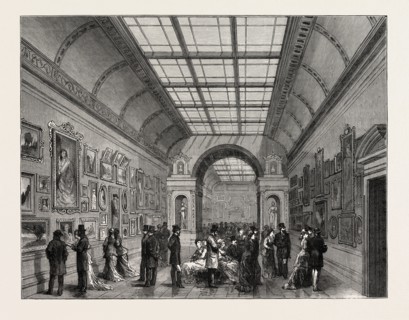 INTERIOR OF THE MUSEUM, NOTTINGHAM CASTLE, UK