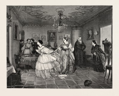 DOMESTIC LIFE IN RUSSIA, THE MATCHMAKER. LOVE, MATCHMAKING, ROMANCE, ROMANTIC, MARRIAGE,