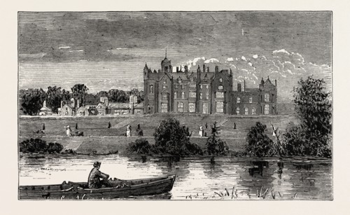 WORSLEY HALL, SEAT OF THE EARL OF ELLESMERE, UK