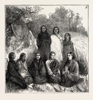 THE WAR WITH THE SIOUX INDIANS, AMERICA, USA, US