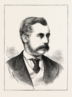 T.W. BOORD, ESQ., M.P. FOR GREENWICH, UK, 1873 engraving