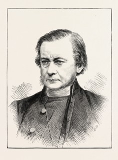 THE RIGHT REV. EDWARD HAROLD BROWNE, D.D., BISHOP OF WINCHESTER, UK, 1873 engraving