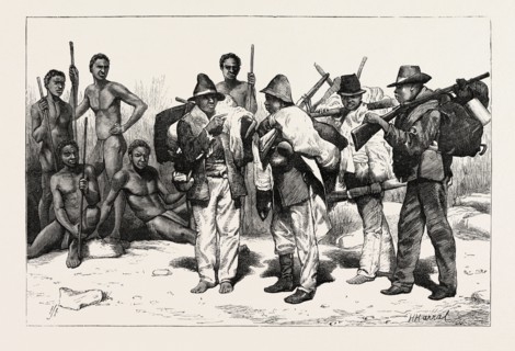 DIGGING FOR DIAMONDS AT CAPE COLONY: THE NATIVES, BEFORE AND AFTER WORKING IN THE MINES, SOUTH