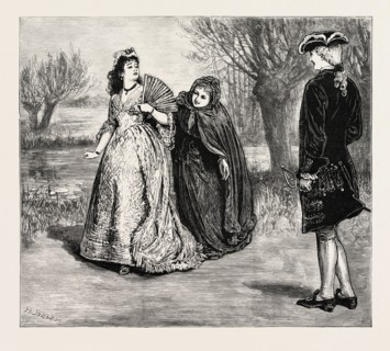 SCENE FROM THE WANDERING HEIR AT THE QUEEN'S THEATRE: Philippa Whatever I am I don't care to be