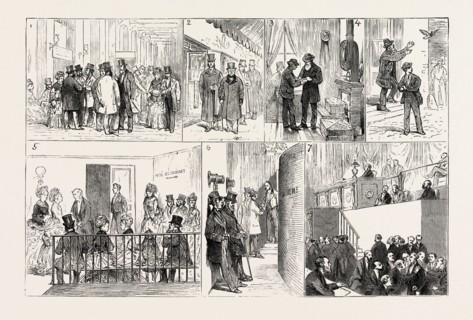 THE FRENCH CRISIS, SKETCHES AT VERSAILLES DURING THE RECENT CONSTITUTIONAL DEBATE, FRANCE: 1. The
