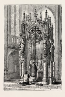 THE BALDACCHINO QUESTION: GOTHIC BALDACCHINO, RATISBON CATHEDRAL, REGENSBURG, GERMANY, 1873