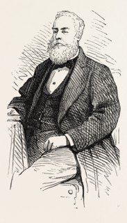 SIR. ALBERT DAVID SASSOON, K.S.I., 1873 engraving