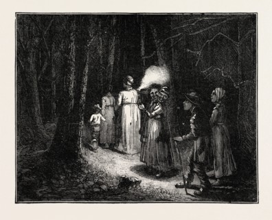 CHARACTER SKETCHES IN NORTH CAROLINA, UNITED STATES OF AMERICA: GOING TO SHOUTING, US, USA, 1873