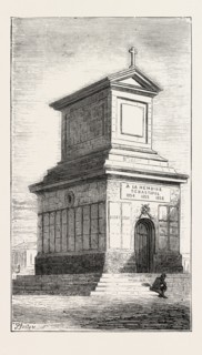 THE DUKE OF EDINBURGH'S VISIT TO THE CRIMEA: THE FRENCH MAUSOLEUM, SEBASTOPOL, UKRAINE, 1873