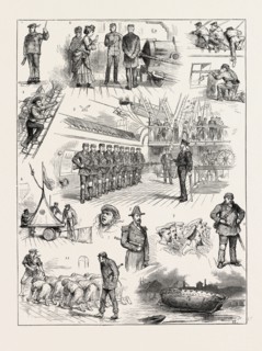 THUMBNAIL JOTTINGS DURING A COASTGUARD CRUISE, BANTRY BAY, IRELAND: 1. Look Out. 2. Lady Firing